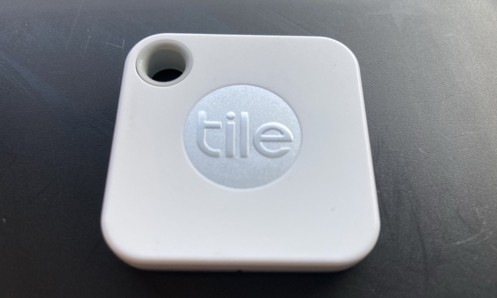 Tileタイルの表面ボタン